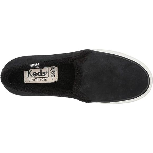Women\'s Keds Double Decker Suede/Shearling Slip-on, Size: 5.5 M main image 7